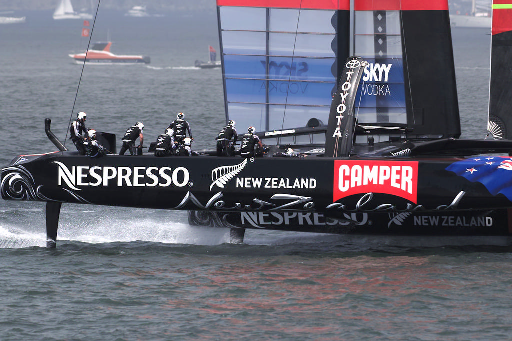 Emirates Team NZ - America’s Cup © Chuck Lantz http://www.ChuckLantz.com